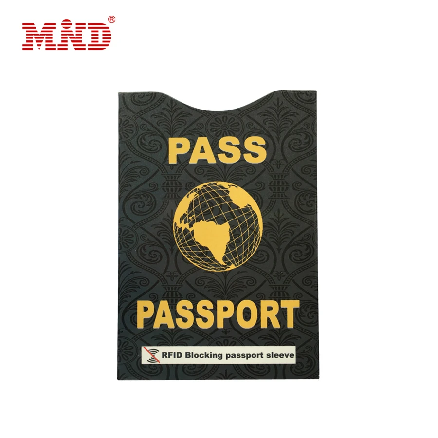 Custom blocker RFID sleeve to protect your credit cards and vital information