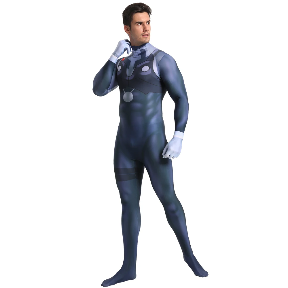 Высококачественный костюм для косплея из аниме «любимый в франкxx» Хиро, спандекс, зентай, взрослые мужские Мальчики, комбинезон из спандекса, комбинезоны
