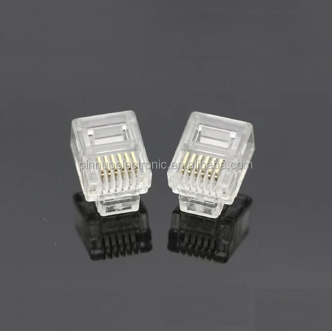 Short Body RJ11 6P6C Connector Plug