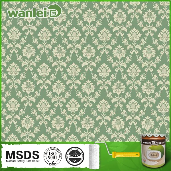 Natural Environment Dust Free Non-Stick Odorless Wall Paint