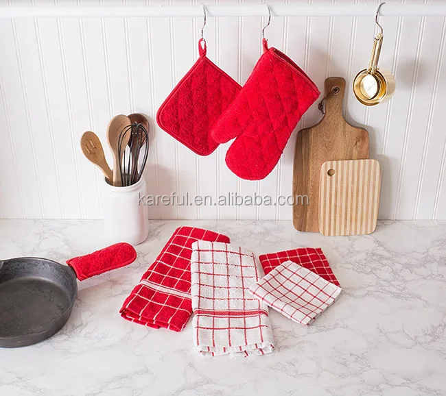 100% Cotton, Machine Washable,Terry Kitchen Dish Cloth
