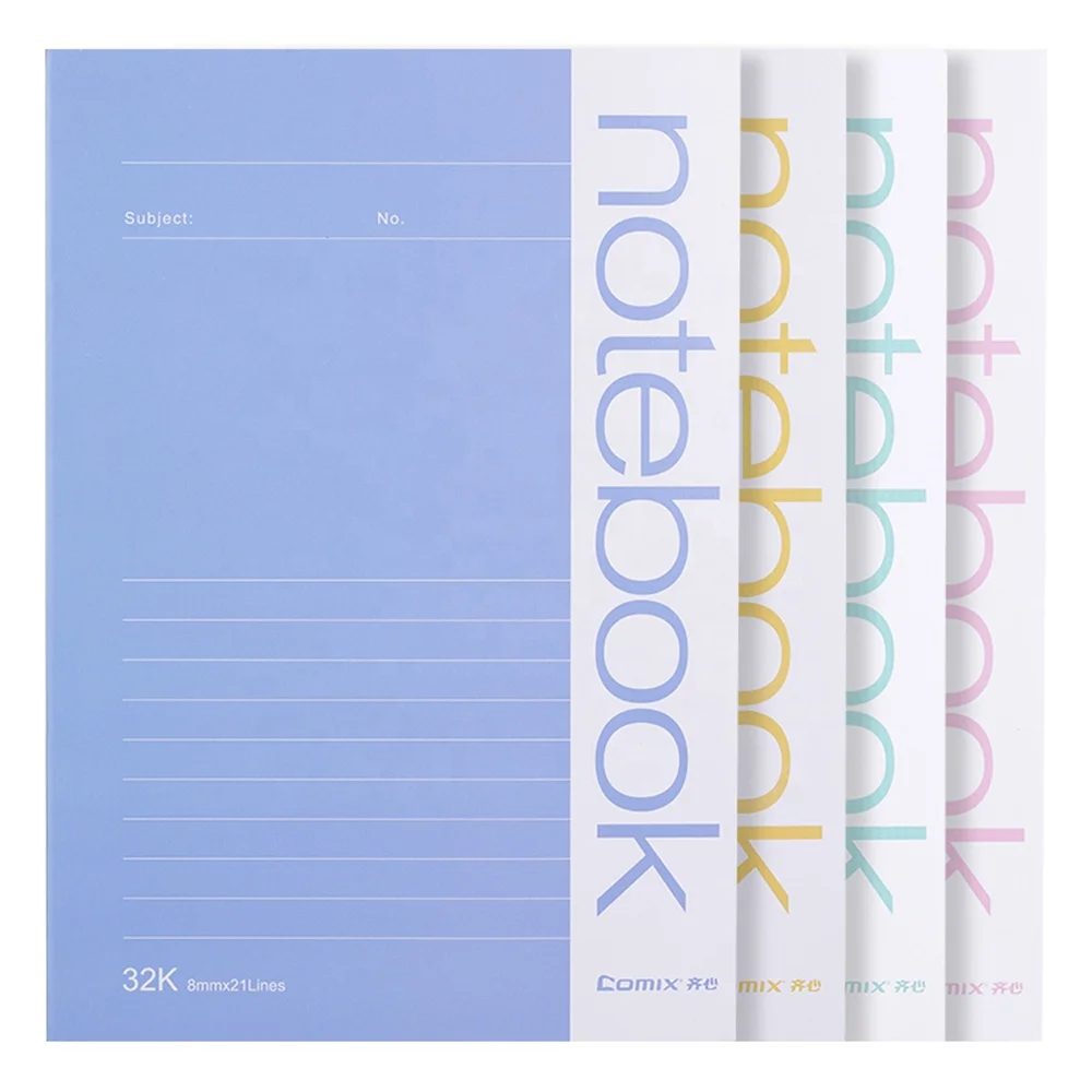 Comix Younger Series School Homework Use 32K 16K Copybook for Students