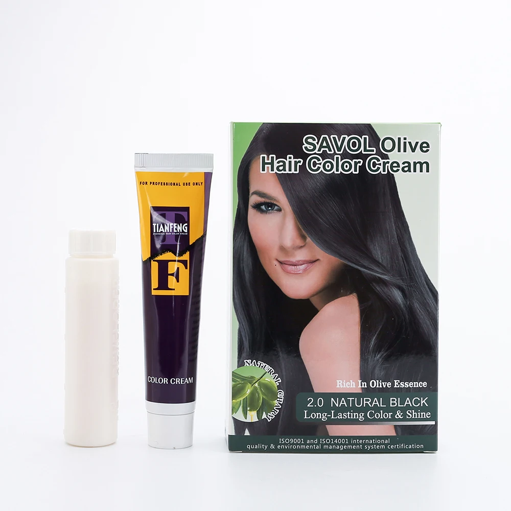 Rich olive essence natural hair charm 60ml*2 health hair color for women