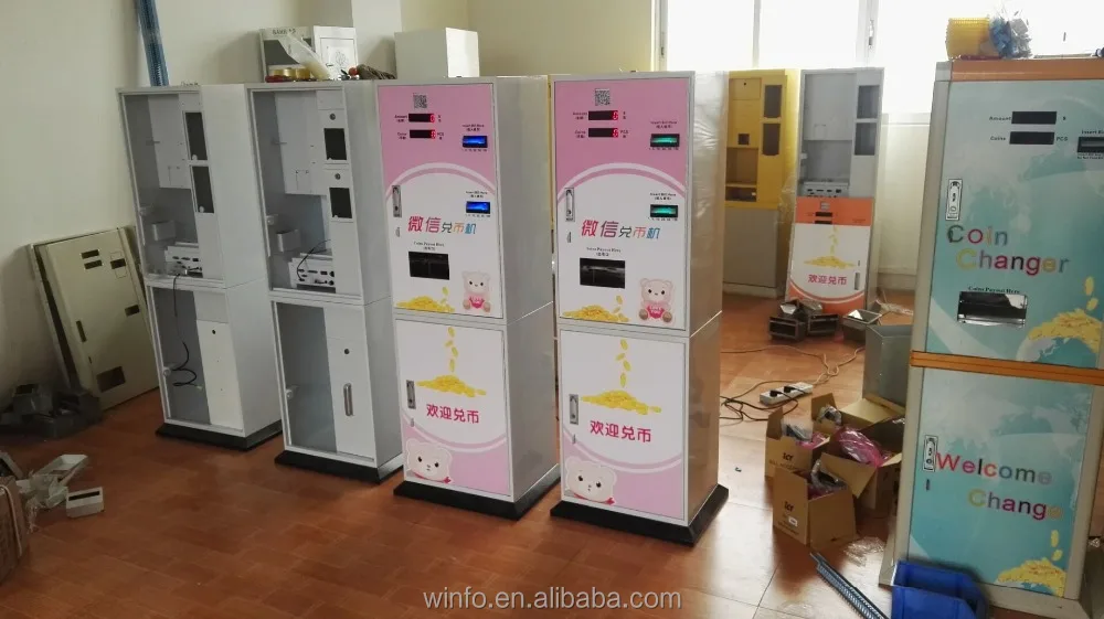 Coin Vending Machine Operated by Wechat