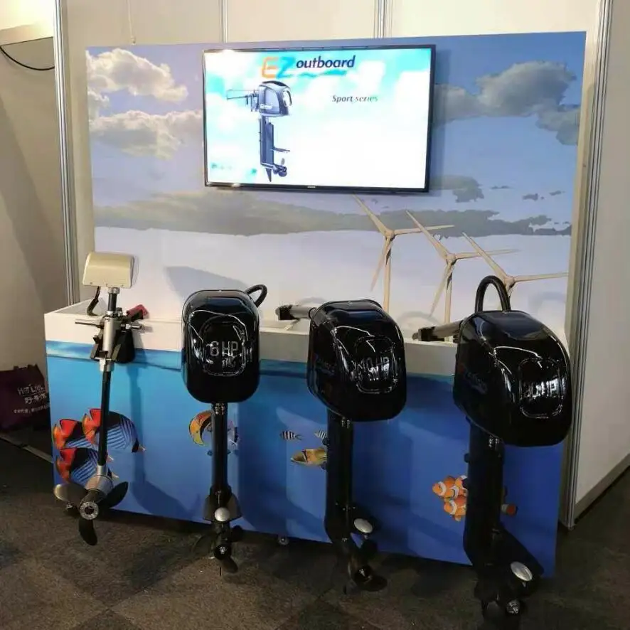 EZ Outboard Leisure Series  Tiller and Remote Control 5HP Electric Propulsion Outboard Motor Engine for Boat and ship PLN 17315