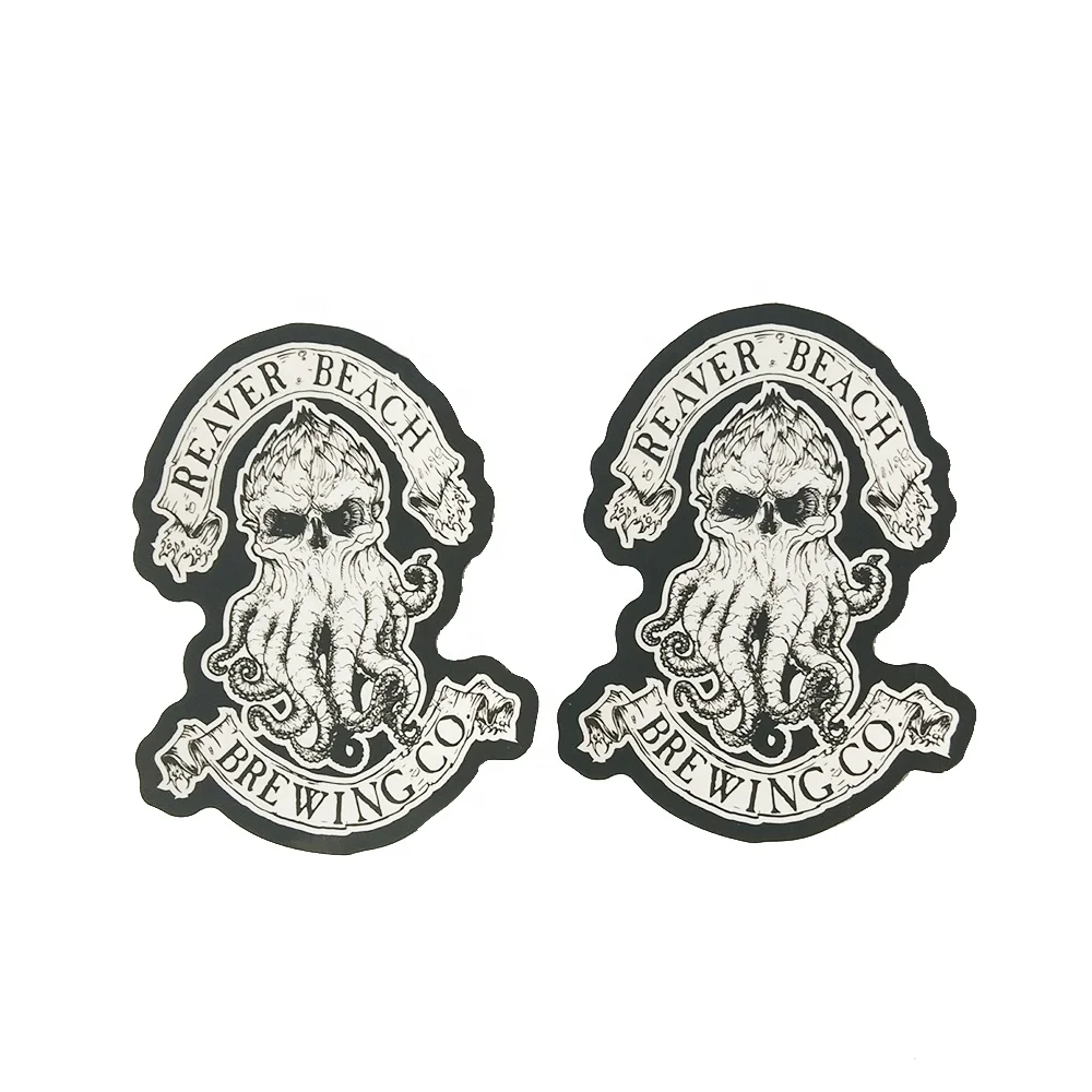 Waterproof Custom Vinyl Brand You Logo Sticker Custom Die Cut Sticker