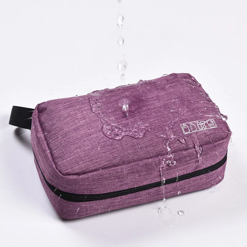 Wholesale men foldable wash pouch bags brilliant hanging toiletry kit large dopp kit for traveling