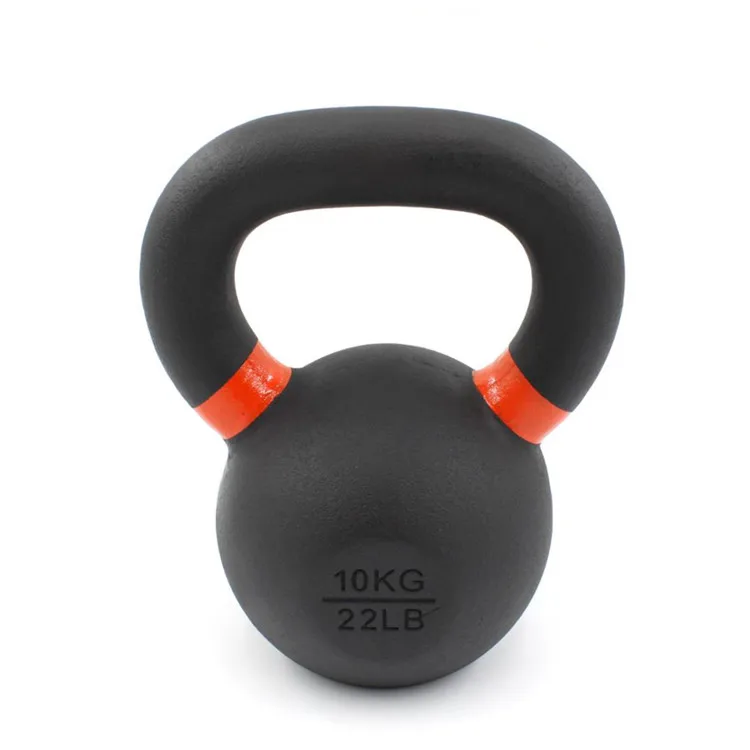 Wholesale Custom Durable Black Powder Cast Iron Competition Kettlebell For Sale