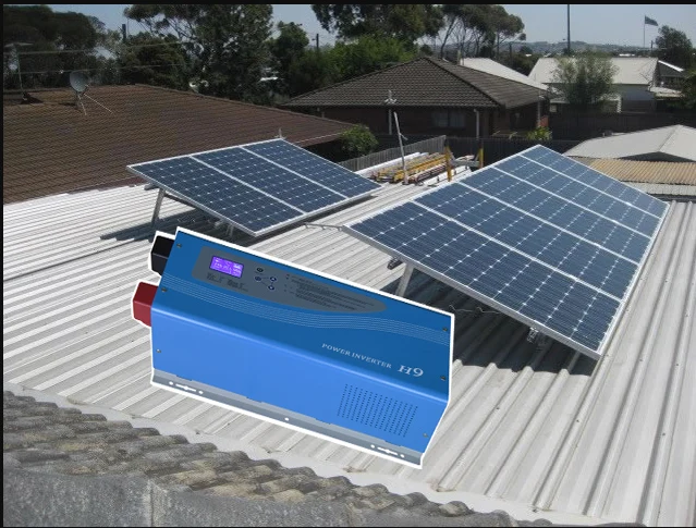 Air conditioner fridge ups 5000w solar inverter home office solar system 24v/48/96v-220v/110v to Thailand Brazil