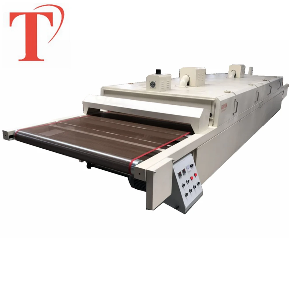 Microwave high grade tunnel clothes conveyor dryer machine