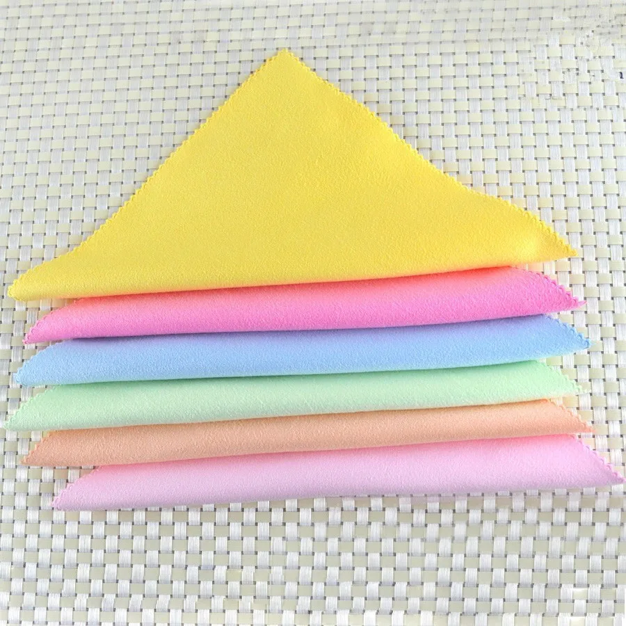 Custom print microfiber cleaning cloth/microfiber bamboo eyeglass/car/lens cleaning cloth in roll