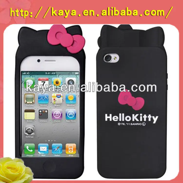 3D embossed soft pvc mobile phone cover, high quality rubber mobile phone protector