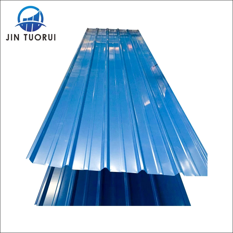 Высокое качество 20 футов контейнерная нагрузка цветной Гальванизированный Гофрированный стальной лист Кровля из Китая