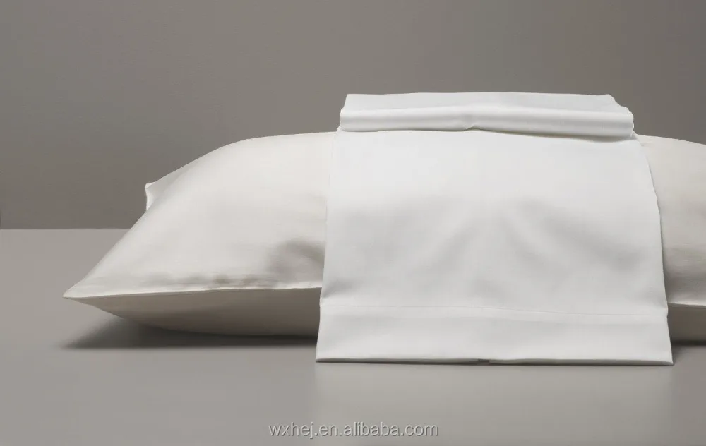wholesale hospital use white cheap 100% poly plain pillow case