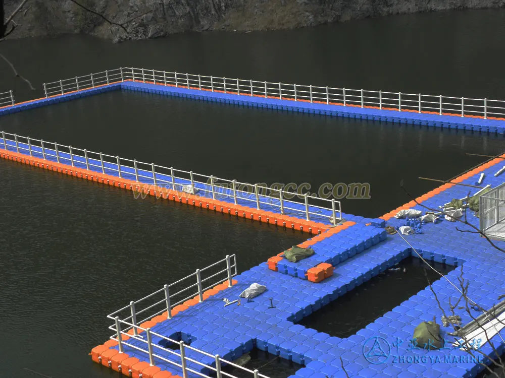 Modular Floating Pontoon System Swimming Pool Float Dock Bridge Platform