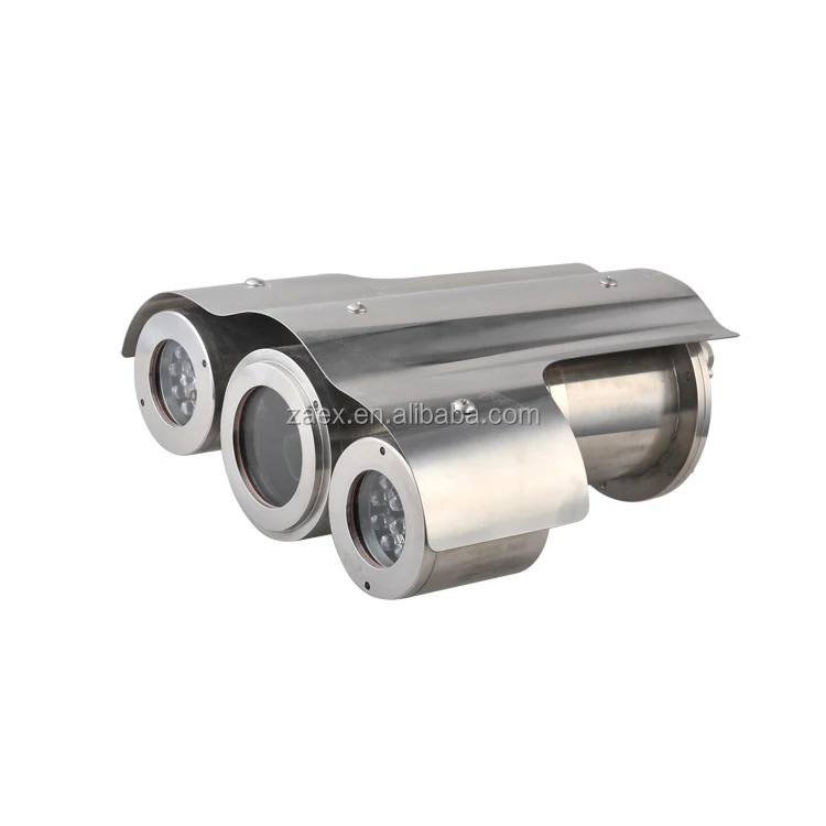 
CCTV camera Explosion proof enclosure housing with infrared lights for night vision 