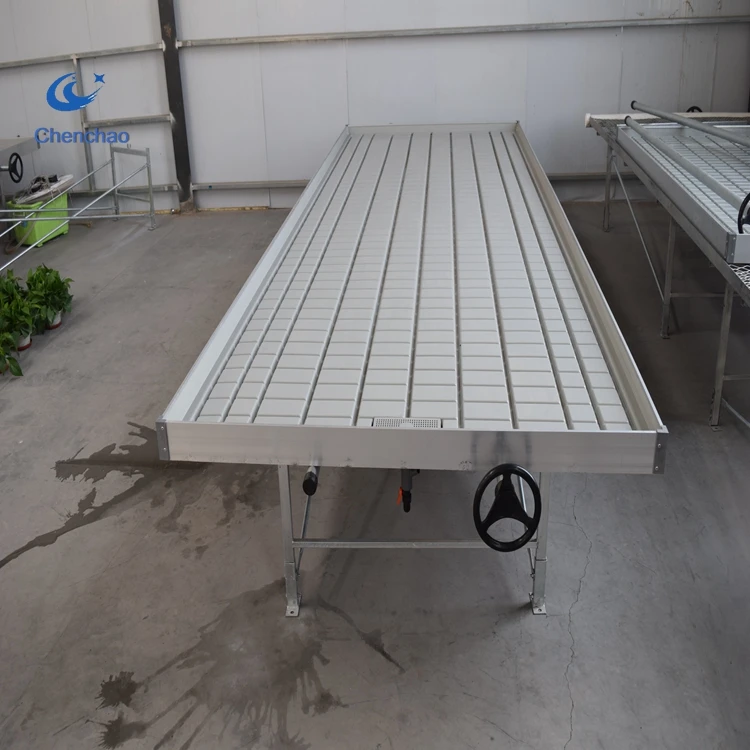 Hydroponic Flood Tables Trays Greenhouse Benches ebb and flow table
