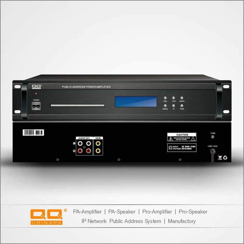 OEM ODM 100v  Black Audio Amplifier DVD,VCD,CD,MP3 Player