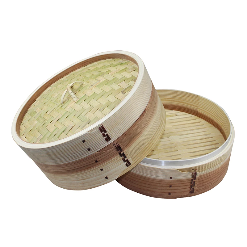 
Manufacture direct supply Bamboo Mini Dim sum Steamer Cooker Basket in steamers for kitchen 