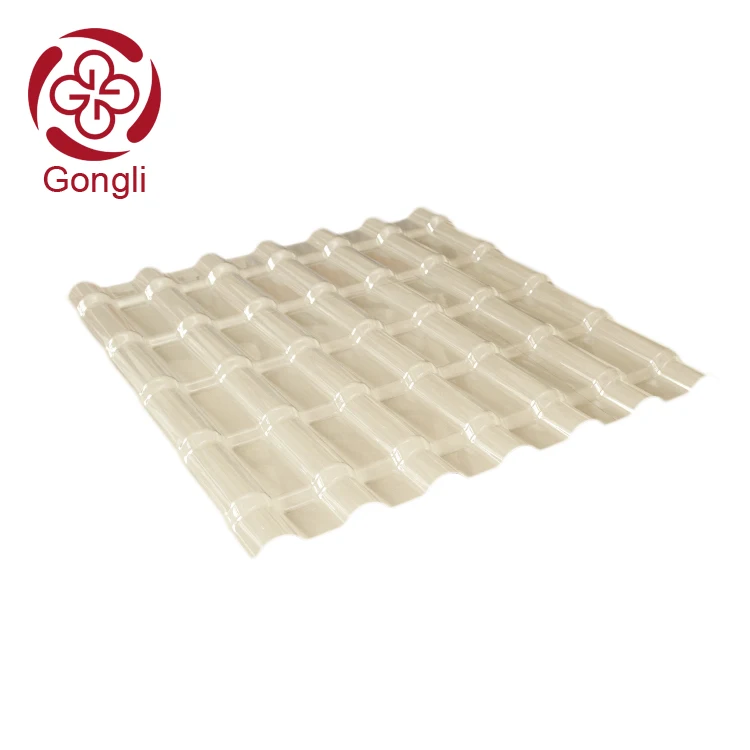 Tradition roofing tile plastic synthetic resin frp roof tile polycarbonate sheet pva fiber concrete roofing tile