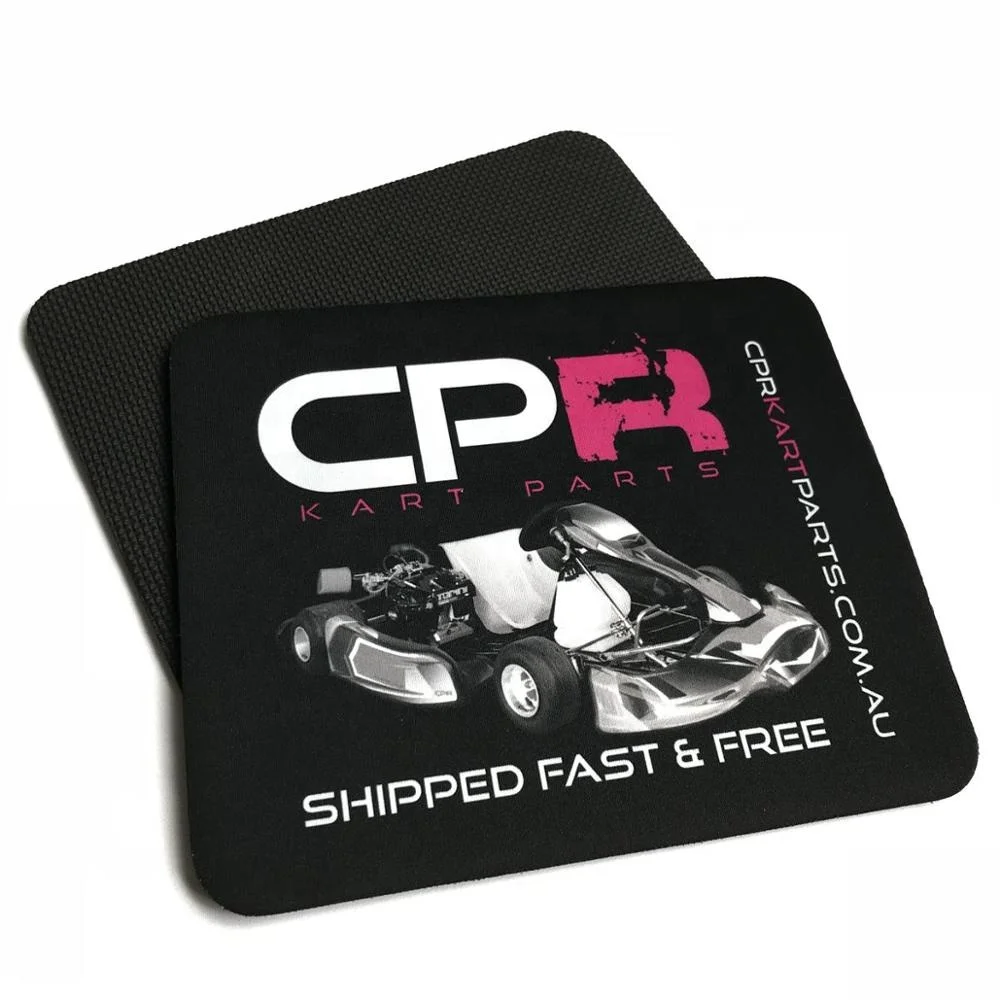 Пользовательский дизайн, сублимационный игровой коврик для мыши, черный/коврик для мыши