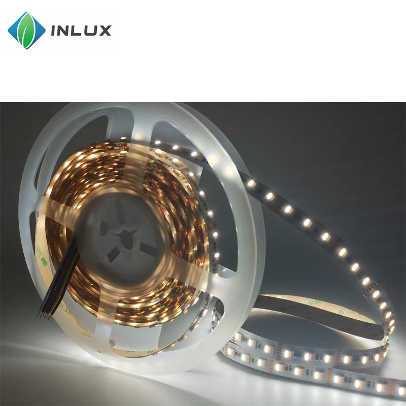 wifi colorful ir high brightness 3v camping kit double color korea 5050 warm ws2818b transparent amber  led strip light