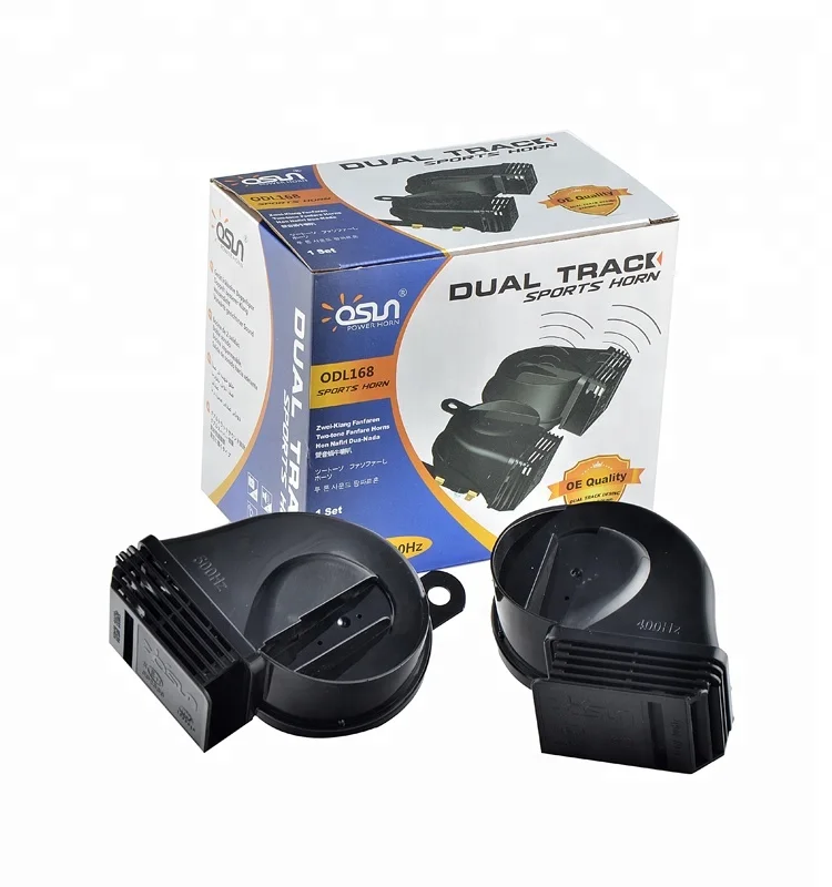 
Dual Sound Track Type R Powerful waterproof 12v Snail Car Tweeter Sonorous Horn 