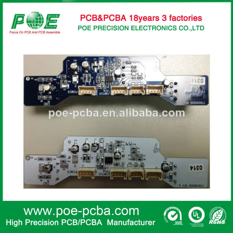 China double layer high quality audio pcb assembly