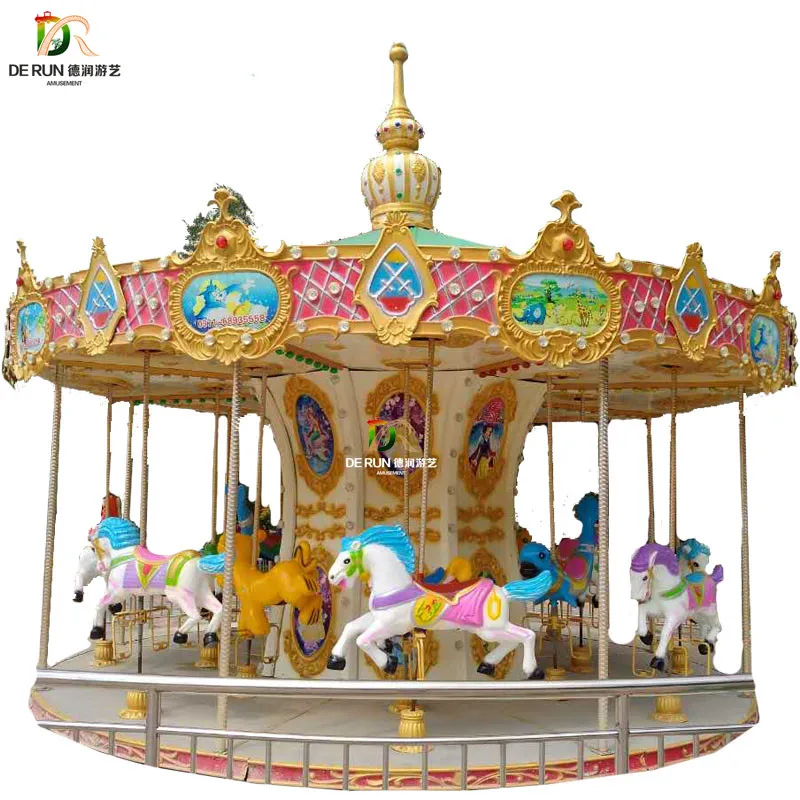 
Amusement Park Ride Carnival Rides Swing Carousel Horse 