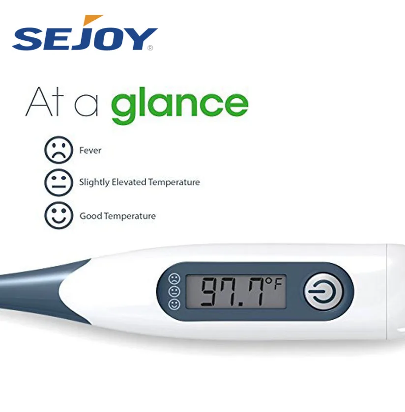 Fast Reading 10 Sec Digital Baby Thermometer for Kids
