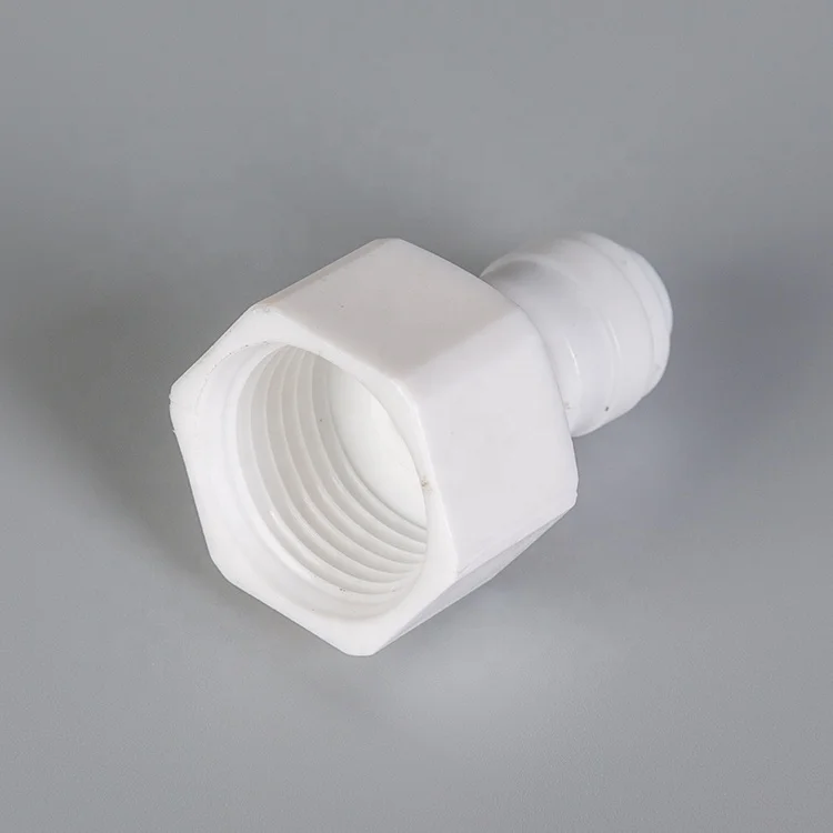 New arrival Internal Thread Straight Tube Union 1/4 tube quick connect female water pipe fittings