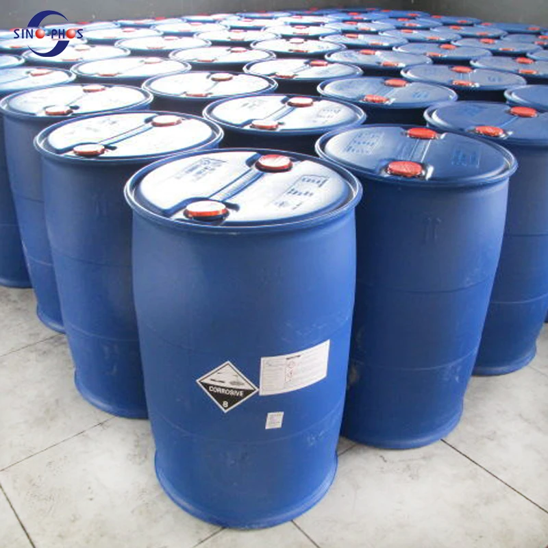 china manufacturers phosphoric acid 85% food grade H3PO4 phosphoric acid