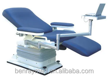 BR-DC02 Лидер продаж легко двигаться медицинская мебель складной сопровождают стул Электрический забор крови стул б/у