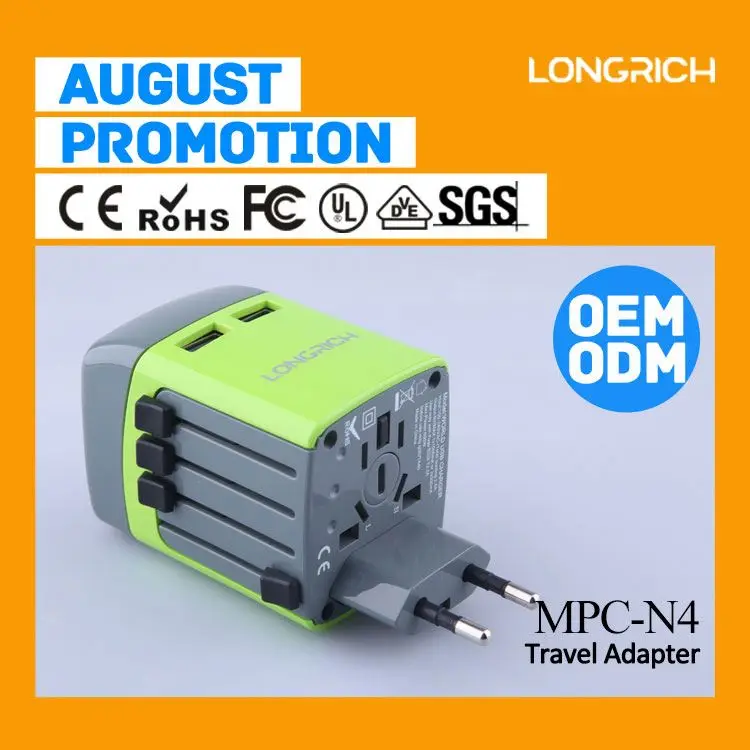 2014 нового бизнеса 110 вольт умные пробки, 2000 м. а. usb зарядное устройство