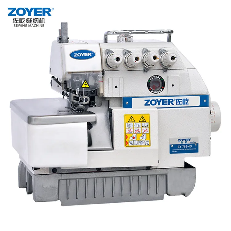 ZY766 4D Zoyer  4 thread direct drive sewing machine overlock