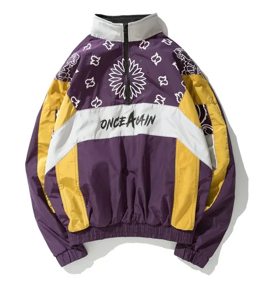 Chinese custom apparel cut and sew jacket 2018