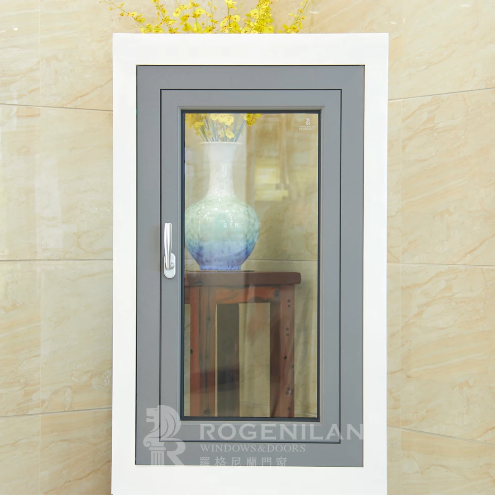 ROGENILAN 568 series china factory Europe style aluminum windows and doors