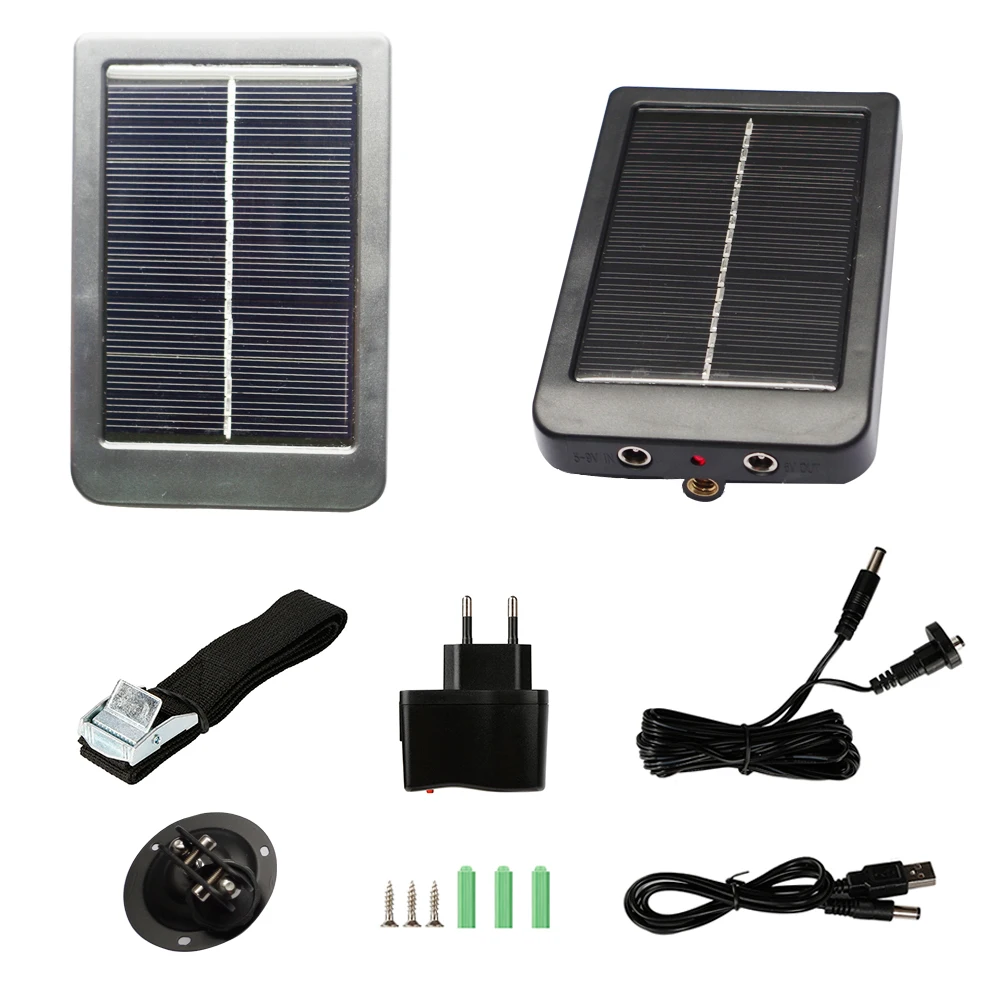 
Hunting Camera Accessories Solar Power Charger 