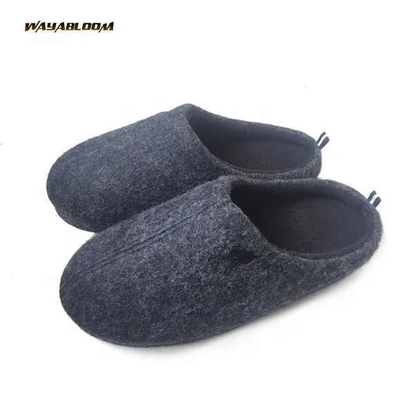 Fashion warm wool shoes handmade felt indoor winter slipper shoes
