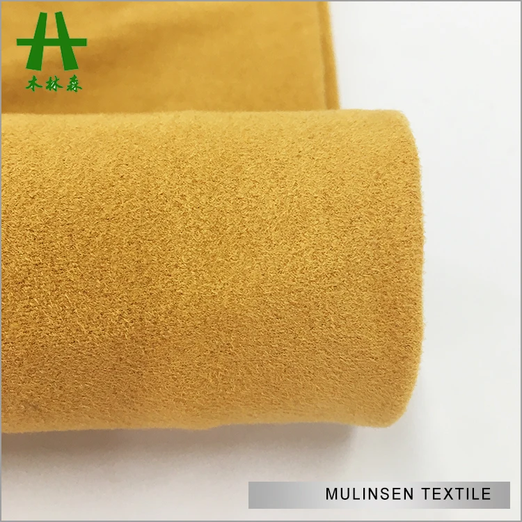 Горячая Распродажа высококачественный материал мягкая на ощупь уточная вязка полиэфирная замшевая ткань