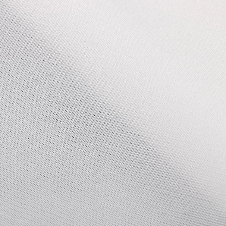 100% Polyester Microfiber Fusible Tricot Interlining Fabric Warp Knitting