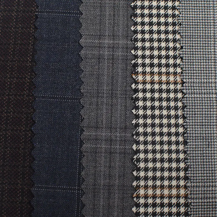 
High Quality 100% Wool Tweed Fabric for Coats 
