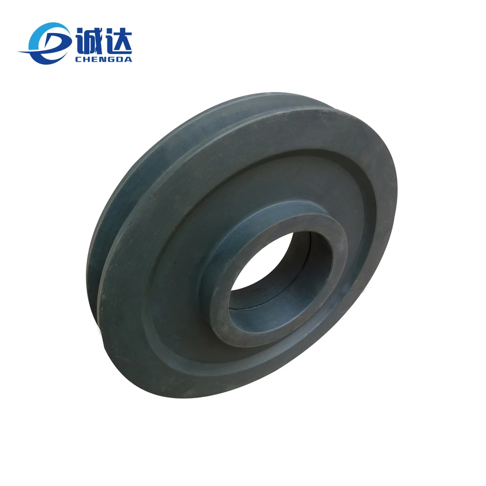 Construction machinery nylon u groove type plastic pulley wheels