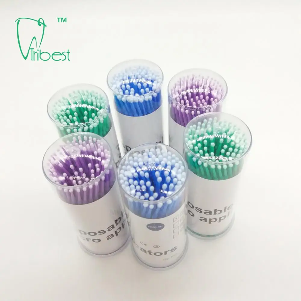 Стоматологический обычный тонкий и ультратонкий микроаппликатор/стоматологическая микрощетка