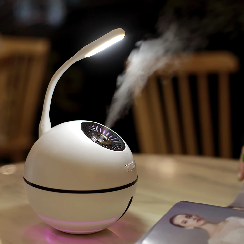 300ml multifunctional space ball  ultrasonic humidifier for gifts