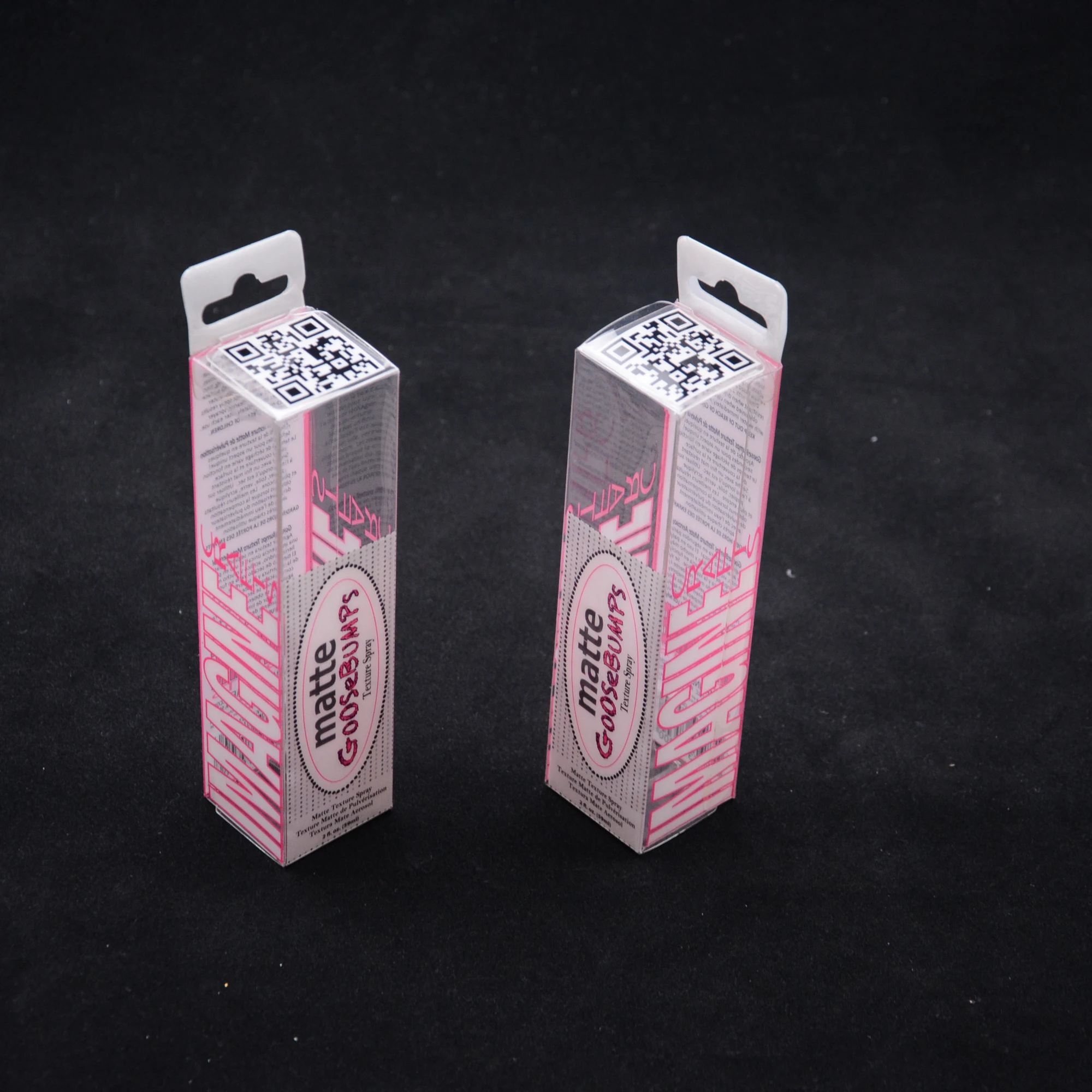 Custom Folding Clear PVC Plastic Packaging Box With Hook High Quality PET PVC Clear Packaging Box for Gift