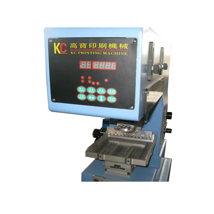 Automatic Pneumatic One-Color Tampon Printing Machine Used New Motor Engine Eraser Golf Ball Inkwell Pad Label Printer Gravure