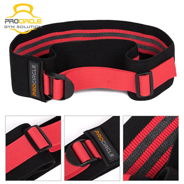 Бандаж на бедра ProCircle для легкой атлетики, противоскользящие тканевые ленты для женщин