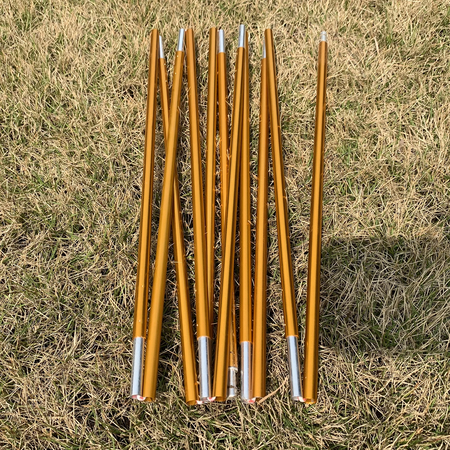 Alloy 7001 Telescopic Aluminum Tarp Pole Seamless Tube & Camping Flexible 7000 Aluminum Tent Pole Manufacturers