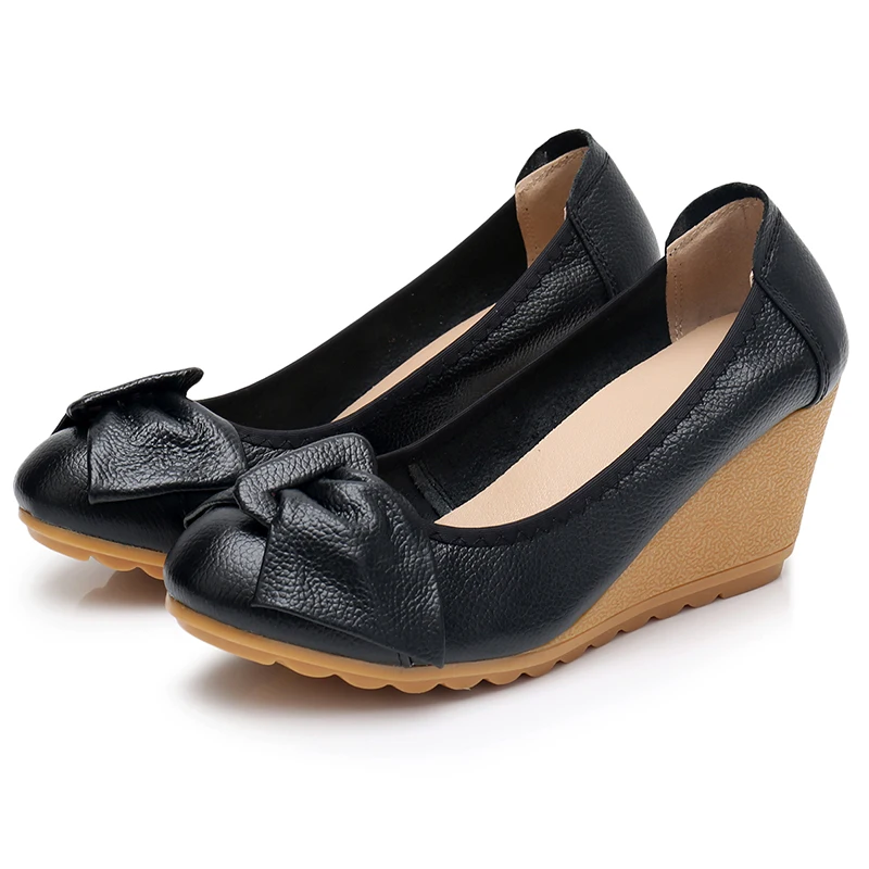 Women genuine leather shoes, women shoes with genuine leather